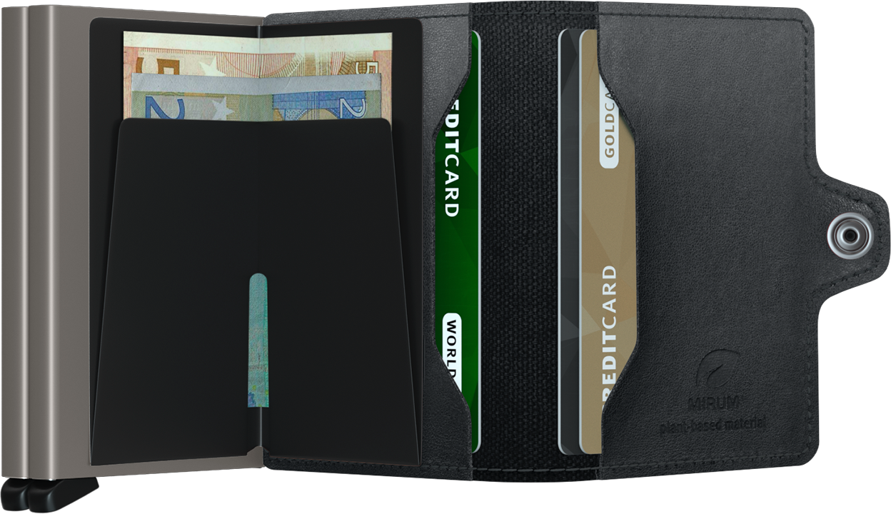 Secrid Twinwallet (MIRUM Plant-Based Black)