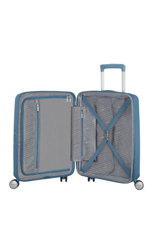 American Tourister Soundbox Spinner 55/20 TSA EXP (Stone Blue)
