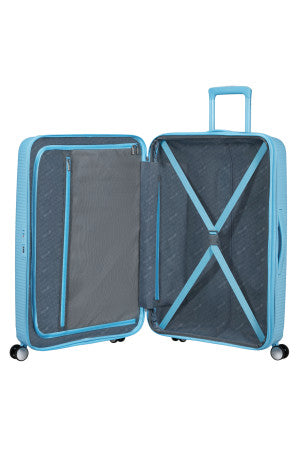 American Tourister Soundbox Spinner 77/28 TSA EXP (Blueberry Fizz)