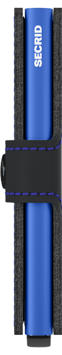 Secrid Miniwallet (Matte Black & Blue)