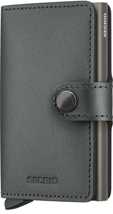 Secrid Miniwallet (Matte Satin Steel)