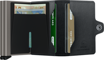 Secrid Twinwallet (MIRUM Plant-Based Black)